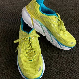 Yellow Hokas (women's size 10)